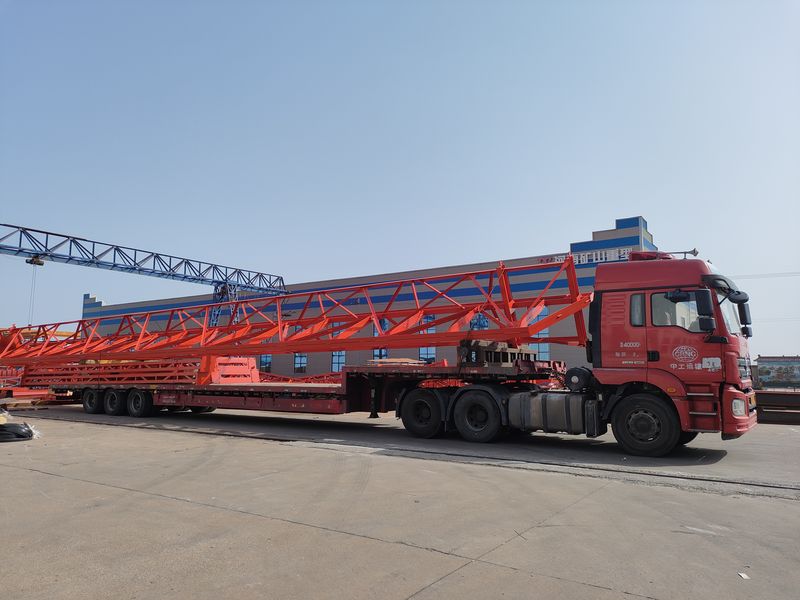 電動葫蘆門式起重機  MH10t—25m 制作完成，發(fā)往陜西榆林交付客戶使用